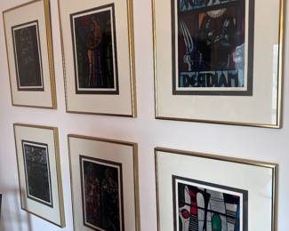 Great looking framed art 