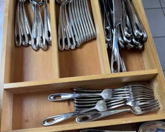 Dansk flatware set