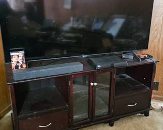 Large TV
TV Stand