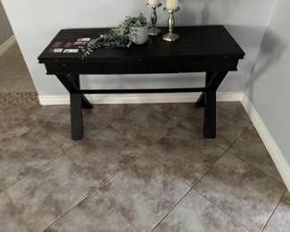 Buffet table, folds out to table that seats 6