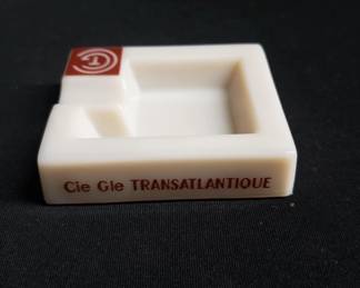 Lot # : 353 - Cie Gle Transatlantic French Line ashtray