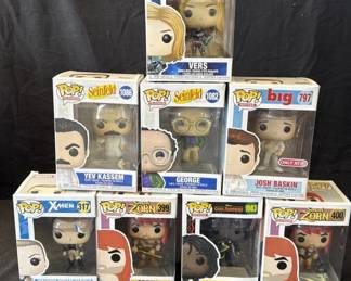 Lot # : 294z - 8 Pop figurines in box