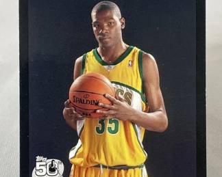 Lot # : 334z - Kevin Durant rookie 2007 Topps