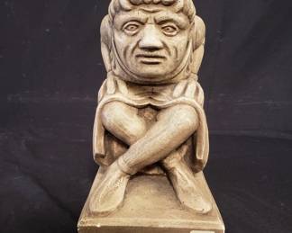 Lot # : 233 - Vintage chalk sculpture