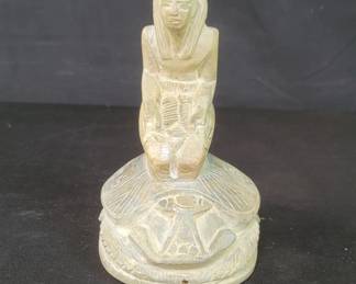 Lot # : 29 - Vintage Egyptian stone sculpture