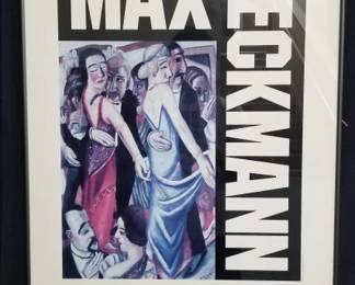 Lot # : 153 - Max Beckman Retrospective - Los Angeles County