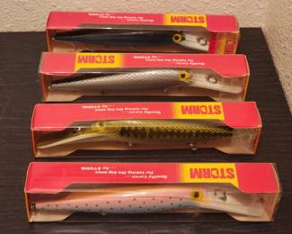 Lot # : 328d - Vintage Storm "Big Mac" giant fishing lures