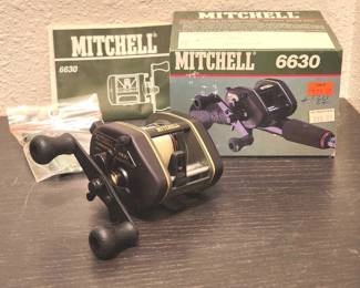 Lot # : 324d - Mitchell Turbomag 6630 fishing reel + original box