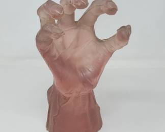 Lot # : 316 - Acrylic hand sculpture