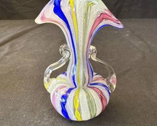 Lot # : 276z - Vintage Murano-style glass bud vase