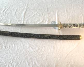 Lot # : 175f - Replica Highlander katana sword