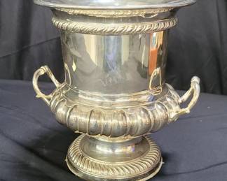 Lot # : 55 - Vintage silver plated 3 piece ice bucket