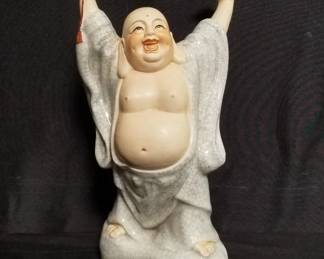Lot # : 257 - Ceramic buddha statue