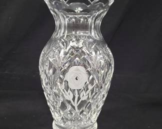 Lot # : 60 - Waterford crystal Jim O'leary scalloped vase