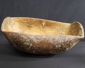 Lot # : 102 - Antique primitive bowl