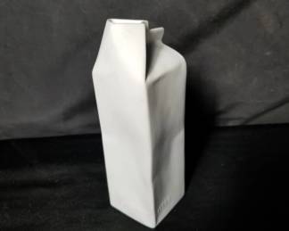 Lot # : 299 - Rosenthal "Do Not Litter" Collection bisque vase