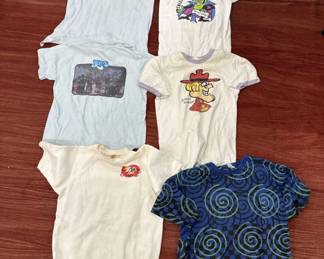 Lot # : 263z - 6 vintage t-shirts