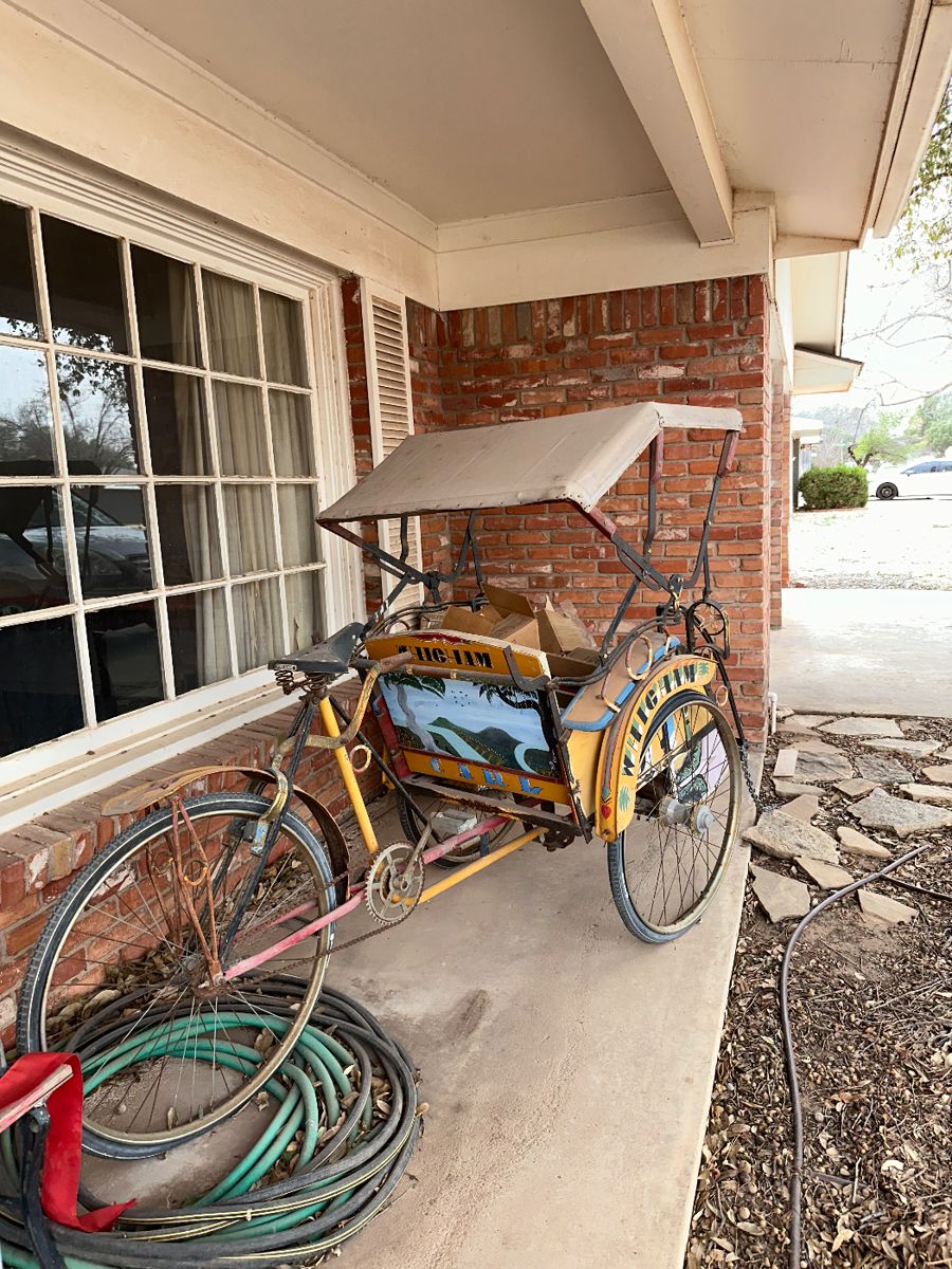 ORIGINAL BECAK - FLOWN FROM SINGAPORE 