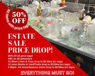 Estate sale price drop