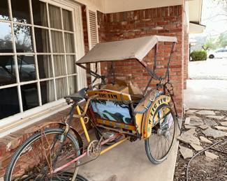 ORIGINAL BECAK - FLOWN FROM SINGAPORE 