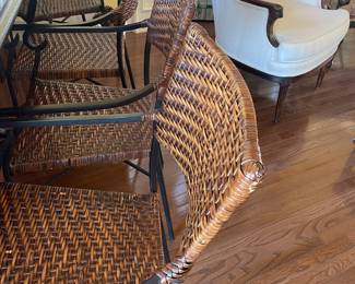 set of 4 bar stools 