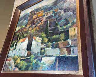 large framed art 