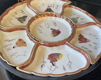 vintage lazy susan 