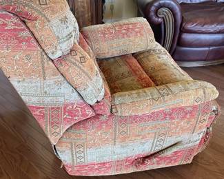super comfy fabric recliner  