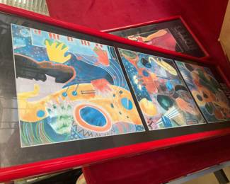 LOTS OF WELL FRAMED ART PRINTS   