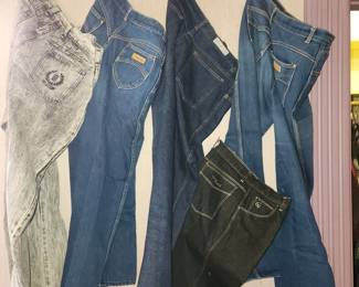 Vintage denim jeans