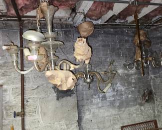 Antique light fixtures
