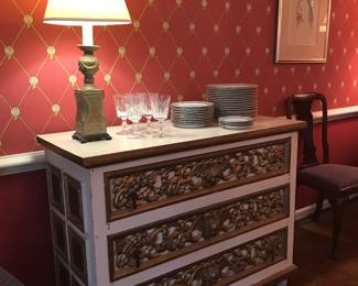19th c Italian Gilt Chest of Drawers