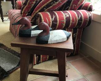 Cast Iron Canvasback Sink Box Decoys