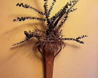 22 HandcraftedCeramicClayWallPlanterwCarvedDetailing