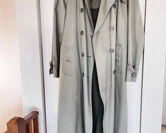 51 VintageBurberrysTrenchCoatwWoolLinerMadeinEngland