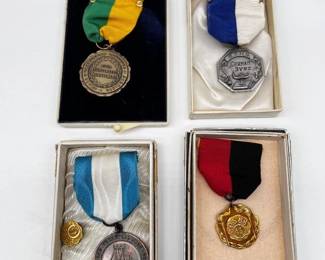177 VintageAcademicMeritMedalCollection10KGoldBrooklynTech