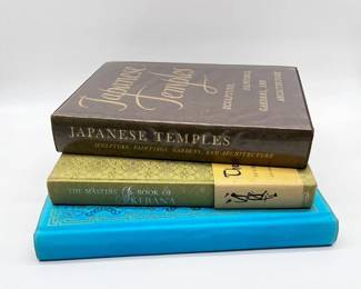 139 ArtCultureBookSetJapaneseTemplesIkebanaMagnificentChina