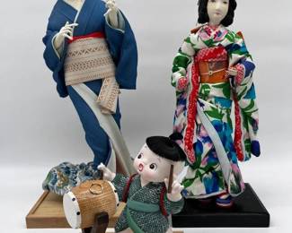 175 HandMadeNihonNingyoJapaneseDollsKokeshiStyleDoll
