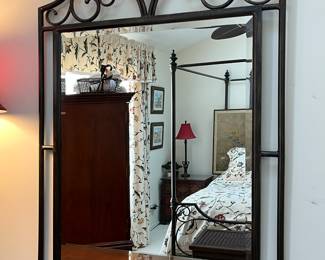 Matching wall mirror