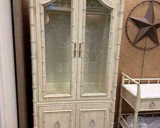 buffet with matching teacart