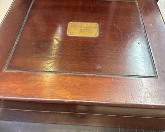 vintage silver box