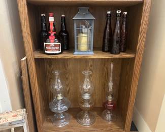 Vintage oil lamps