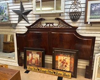 King headboard