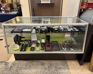 display case of GOLD/STERLING
