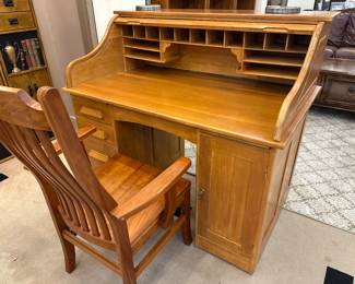 Chair is included in desk price