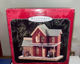 Halls station anniversary Hallmark ornament