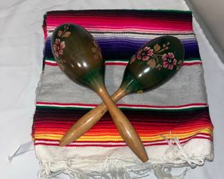 Morocco’s from Mexico, colorful poncho