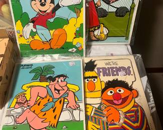 Playskool wood puzzles
