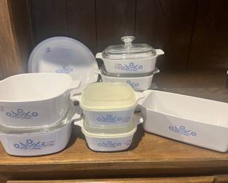 Corn flower blue Pyrex