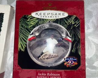 Hallmark Jackie, Robinson baseball ornament